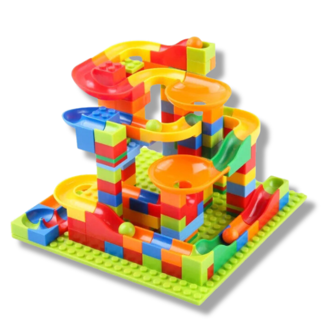 Marble Run Building Blocks – Creative DIY Racing Fun