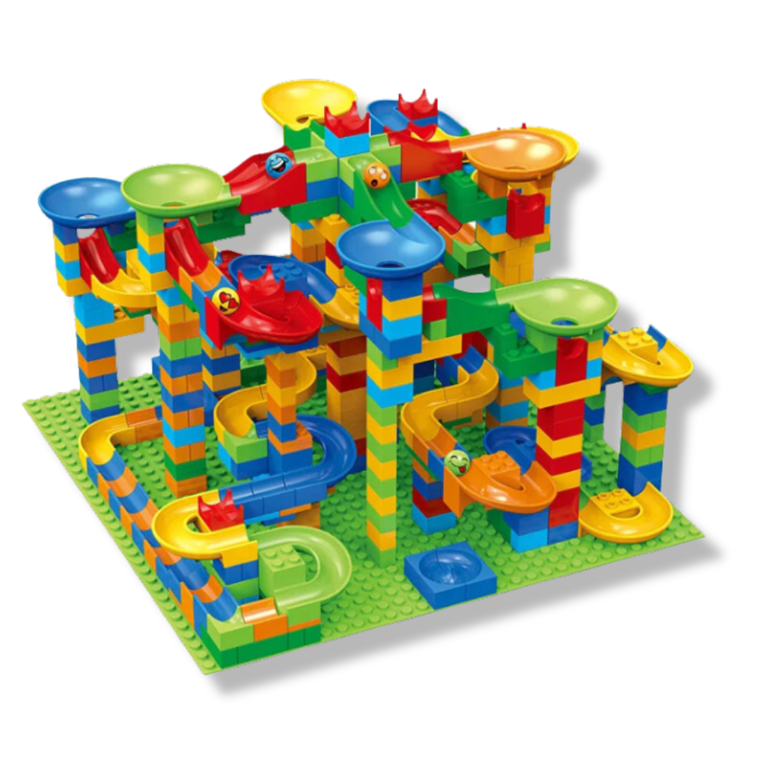 Marble Run Building Blocks – Creative DIY Racing Fun