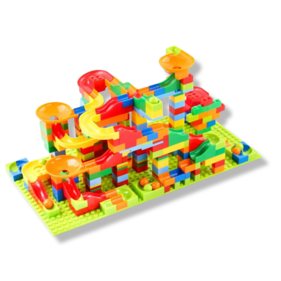 Marble Run Building Blocks – Creative DIY Racing Fun