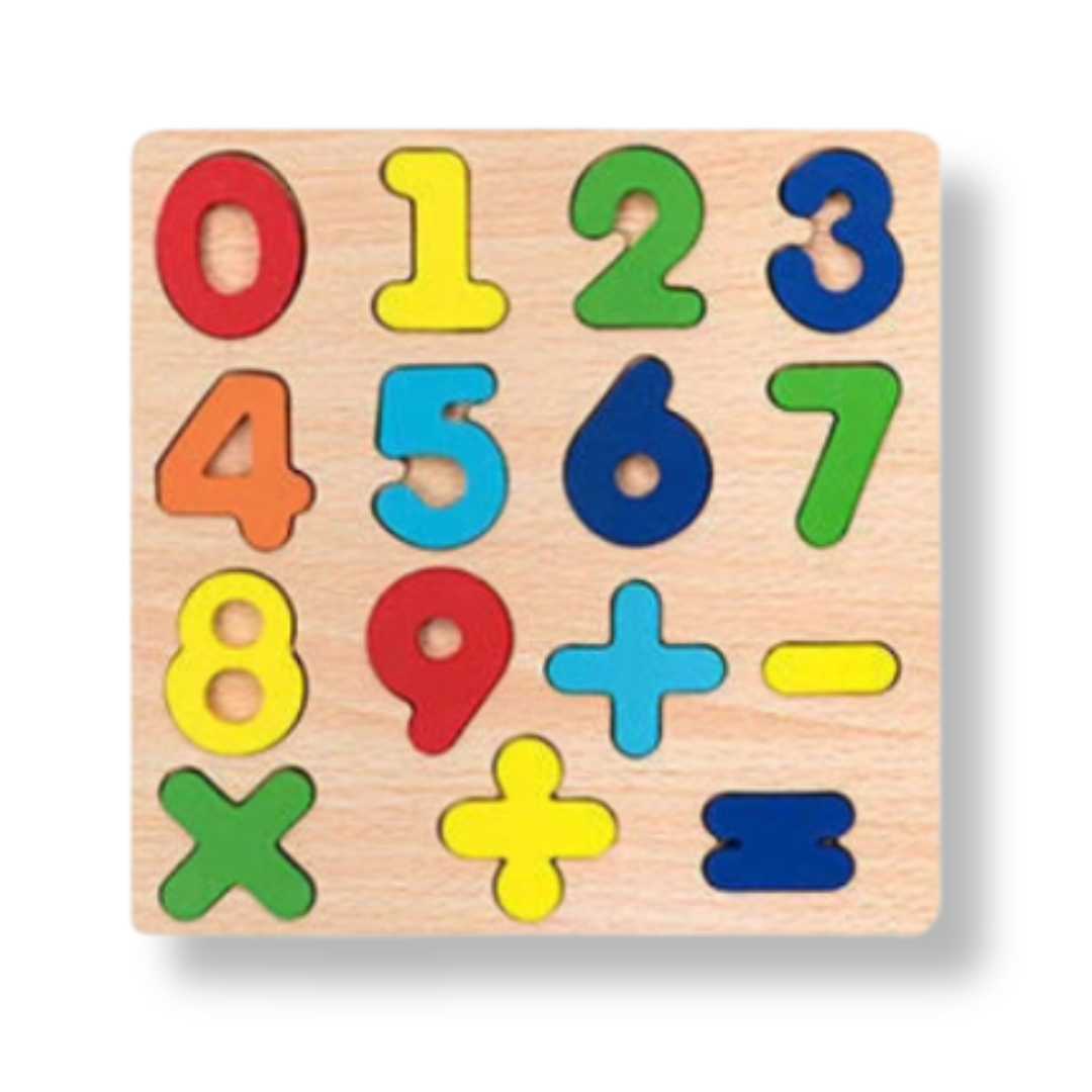 Wooden Alphabet & Number Puzzles – Learn Through Play