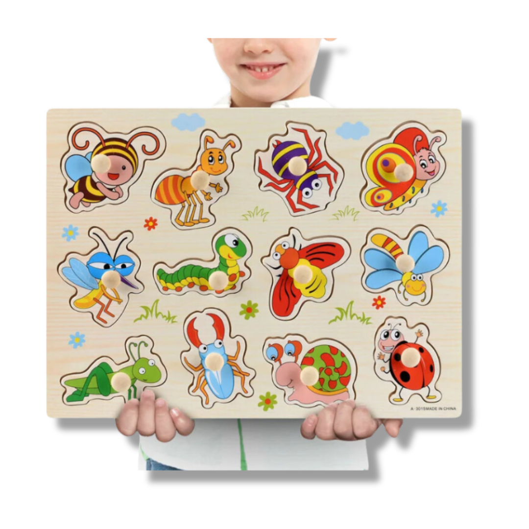 Educational Wooden Puzzles for Toddlers