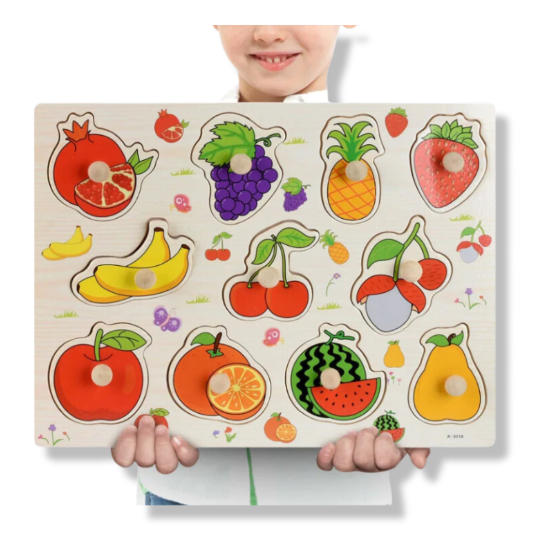 Educational Wooden Puzzles for Toddlers