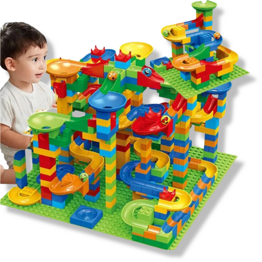 Marble Run Building Blocks – Creative DIY Racing Fun