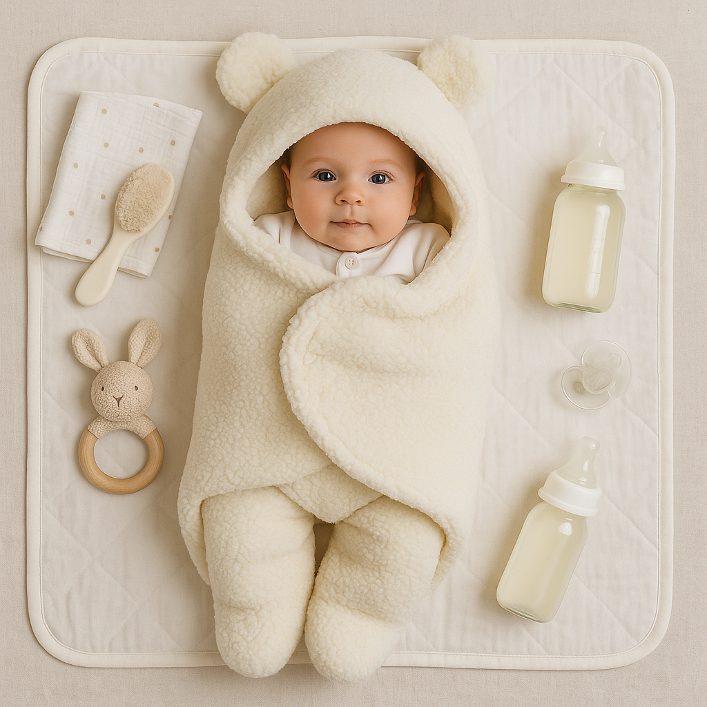Baby Bear blanket and sleeping bag