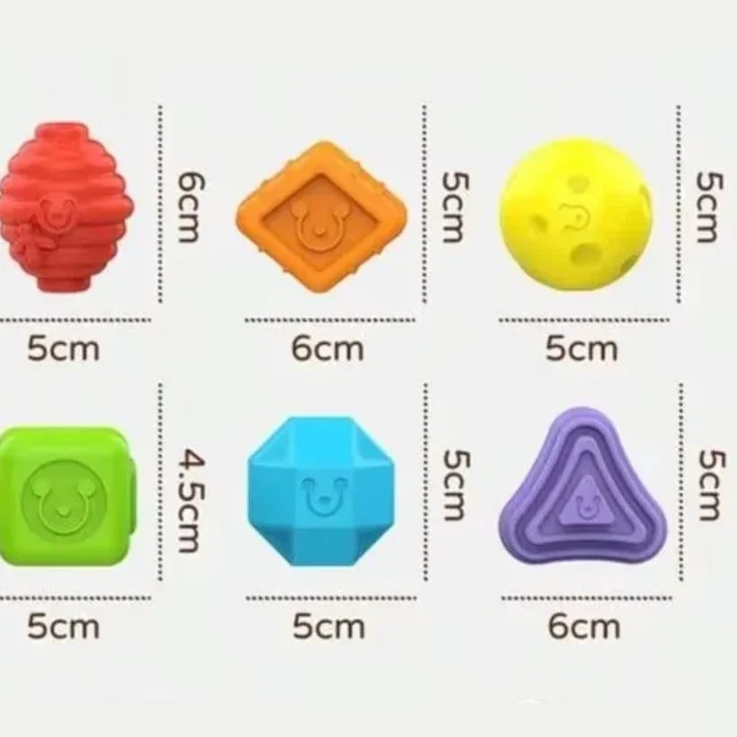 Montessori shapebox – sorting and motor skills game