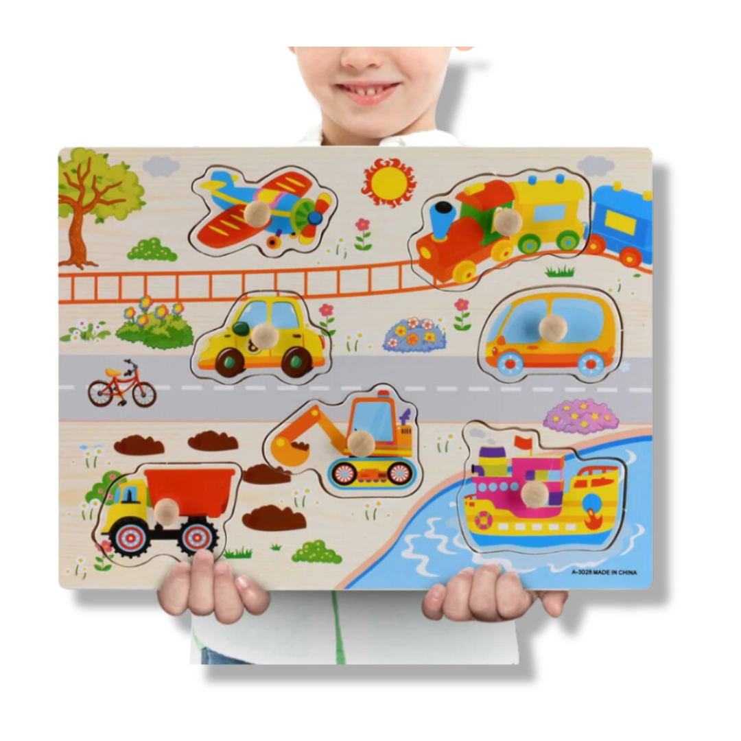 Educational Wooden Puzzles for Toddlers