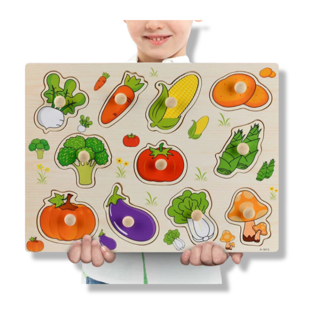 Educational Wooden Puzzles for Toddlers