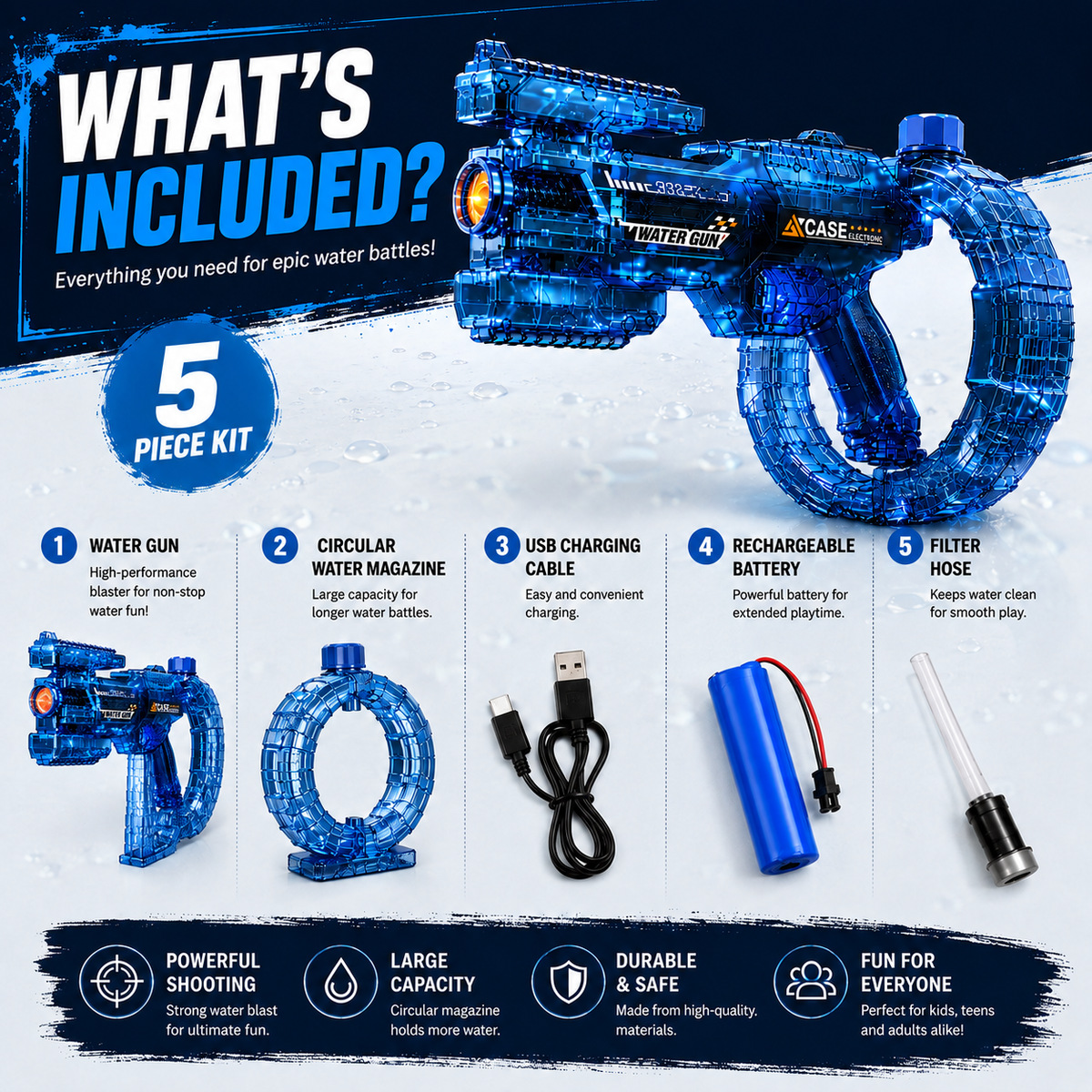 AquaStrike – Electric Water Blaster